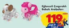 GOKİDY OYUNCAK EĞLENCELİ ÇINGIRAKLI BEBEK ARABALARI fiyat ve kampanya bilgisi
